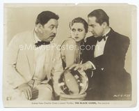 1h030 BLACK CAMEL 7.75x10 '31 c/u of Warner Oland as Charlie Chan with Bela Lugosi & crystal ball!