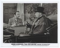 1h081 DISPATCH FROM REUTERS 8x10.25 movie still '40 Edward G. Robinson is This Man Reuter!