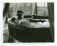 1h296 SOLOMON & SHEBA 8x10.25 '59 sexiest completely naked Gina Lollobrigida in fancy bath tub!