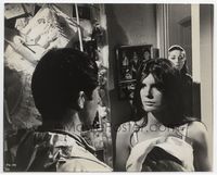 1h126 GRADUATE 8x10 still '68 Dustin Hoffman confronts Katharine Ross as Anne Bancroft watches!
