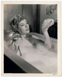 1h175 JULIA MISBEHAVES 8x10 movie still '40s super sexy Greer Garson close up naked in bubble bath!