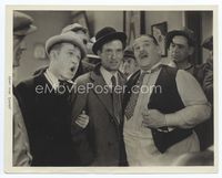 1h148 HOOKS & JABS 8x10 still '33 drunk boxer Harry Langdon singing with Vernon Dent & others!