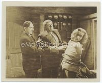 1h151 HUMAN MONSTER 8x10 still '39 great 3-shot of Bela Lugosi, his deformed henchman & bound girl!