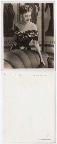 1h160 IRENE DUNNE 8x10.25 movie still '30s sexy portrait in low cut dress!