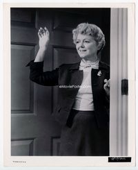 1h025 BERNARDINE 8x10 movie still '57 Janet Gaynor waving goodbye in doorway!