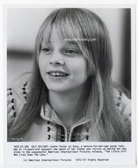 1h190 LITTLE GIRL WHO LIVES DOWN THE LANE 8x10 movie still '77 15 year-old Jodie Foster close up!