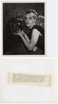 1h289 SILK NOOSE 8x10 still '48 sexy Carol van Derman, America's most photographed young lady!
