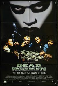 1i148 DEAD PRESIDENTS DS one-sheet movie poster '95 Chris Tucker, Larenz Tate & loads of cash!