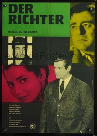 1k005 MAGISTRATE East German movie poster '59 Luigi Zampa's Il Magistrato, Claudia Cardinale