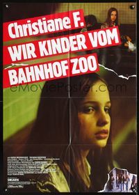 1k070 CHRISTIANE F. German '81 classic German drug movie about 13 year-old drug addcit/hooker!