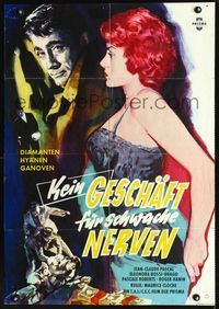 1k073 COIN German poster '59 art of sexy Eleonora Rossi-Drago & Jean-Claude Pascal by Ernst Litter!