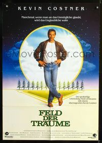 1k121 FIELD OF DREAMS German '89 Kevin Costner baseball classic, if you build it, they will come!