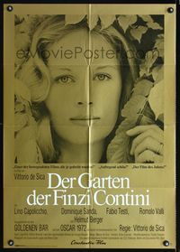 1k136 GARDEN OF THE FINZI-CONTINIS German poster '72 Il Giardino del Finzi-Contini, Vittorio De Sica