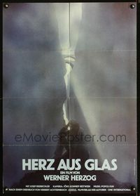 1k149 HEART OF GLASS German movie poster '76 Werner Herzog, cool art by Henning Von Gierke!