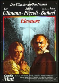 1k174 LEONOR German movie poster '75 Liv Ullman, Michel Piccoli, directed by Juan Luis Bunuel!