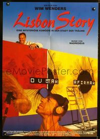 1k178 LISBON STORY German movie poster '94 two great images of director Wim Wenders!