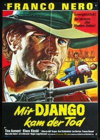1k209 PRIDE & VENGEANCE German '68 L'Uomo, L'Orgoglio, La Vendetta, art of Franco Nero as Django!