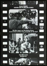 1k240 SYMPATHY FOR THE DEVIL German movie poster '70 Jean-Luc Godard, rock & roll!