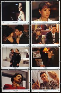 1k463 COPYCAT 8 Spanish/U.S. movie lobby cards '95 Sigourney Weaver, Holly Hunter, Dermot Mulroney
