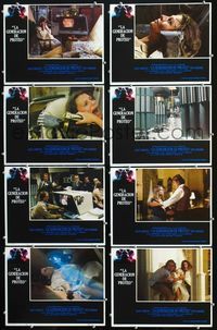 1k467 DEMON SEED 8 Spanish/U.S. movie lobby cards '77 Julie Christie Fritz Weaver, sci-fi horror!