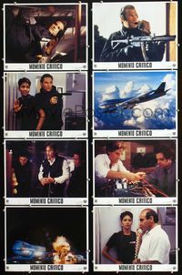1k470 EXECUTIVE DECISION 8 Spanish/U.S. movie lobby cards '96 Kurt Russell, Halle Berry, John Leguizamo
