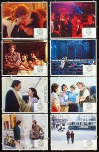 1k475 FRENCH POSTCARDS 8 Spanish/U.S. lobby cards '79 Miles Chapin, Blanche Baker, exchange student sex!