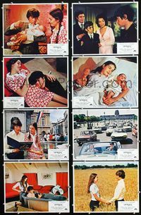 1k476 FRIENDS 8 Spanish/U.S. lobby cards '71 Lewis Gilbert, Anicee Alvina, runaway teens have a baby!