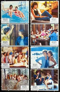 1k489 LITTLE DARLINGS 8 Spanish/U.S. movie lobby cards '80 Tatum O'Neal, Kristy McNichol