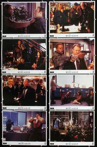 1k503 NEGOTIATOR 8 Spanish/U.S. movie lobby cards '98 Samuel L. Jackson, Kevin Spacey, David Morse