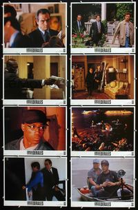 1k525 U.S. MARSHALLS 8 Spanish/U.S. lobby cards '98 Tommy Lee Jones, Wesley Snipes, Robert Downey Jr.