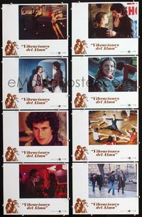1k527 VOICES 8 Spanish/U.S. movie lobby cards '79 Michael Ontkean, Amy Irving wants to be a dancer!