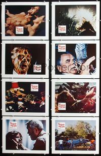 1k526 VISITOR 8 Spanish/U.S. movie lobby cards '79 Mel Ferrer, Glenn Ford, great horror images!