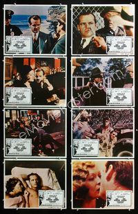 1k310 CHINATOWN 8 Mexican movie lobby cards '74 Jack Nicholson & Faye Dunaway, Roman Polanski