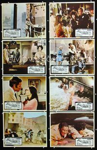 1k324 EARTHQUAKE 8 Mexican LCs '74 Charlton Heston, Ava Gardner, George Kennedy, Genevieve Bujold
