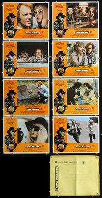 1k327 FAMILY PLOT 8 Mexican lobby cards '76 from the mind of devious Alfred Hitchcock, Karen Black