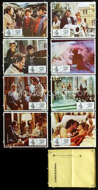 1k337 GIRL FROM PETROVKA 8 Mexican movie lobby cards '74 Goldie Hawn, Hal Holbrook, Anthony Hopkins