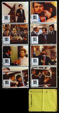 1k346 HAUSER'S MEMORY 8 Mexican movie lobby cards '70 David McCallum, Susan Strasberg, Lilli Palmer