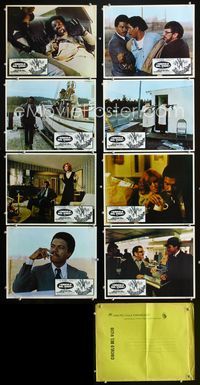 1k349 HIT 8 Mexican movie lobby cards '73 Billy Dee Williams, Richard Pryor, Paul Hampton