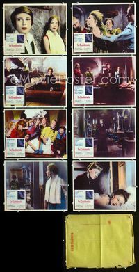 1k350 HOUSE THAT SCREAMED 8 Mexican lobby cards '71 Lilli Palmer, Cristina Galbo, John Moulder-Brown
