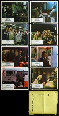 1k352 HUSTLE 8 Mexican movie lobby cards '75 Robert Aldrich, Burt Reynolds, sexy Catherine Deneuve!