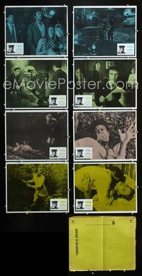 1k353 IN THE DEVIL'S GARDEN 8 Mexican movie lobby cards '73 Suzy Kendall, Frank Finlay, Tony Beckley