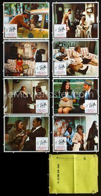 1k360 LAST OF THE RED HOT LOVERS 8 Mexican movie lobby cards '72 Alan Arkin, written by Neil Simon!