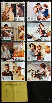 1k381 PETE 'N' TILLIE 8 Mexican movie lobby cards '73 Walter Matthau, Carol Burnett, Martin Ritt