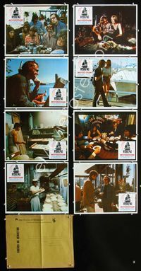 1k383 PLAY IT AGAIN SAM 8 Mexican movie lobby cards '72 Woody Allen, Diane Keaton, Tony Roberts