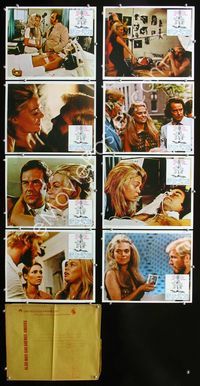 1k405 SUCH GOOD FRIENDS 8 Mexican movie lobby cards '72 Otto Preminger, Dyan Cannon, James Coco