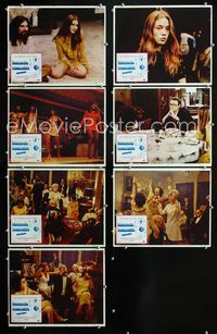 1k440 TAKING OFF 7 Mexican movie lobby cards '71 Milos Forman's first American movie, Buck Henry