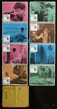 1k411 TARGETS 8 Mexican movie lobby cards '68 Boris Karloff, Tim O'Kelly, Peter Bogdanovich