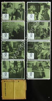 1k417 THEY MIGHT BE GIANTS 8 Mexican movie lobby cards '71 George C. Scott, Joanne Woodward