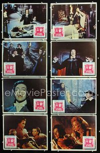 1k421 TWINS OF EVIL 8 Mexican lobby cards '72 Madeleine & Mary Collinson, virgin or vampire, Hammer!
