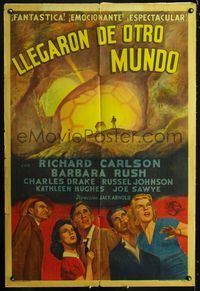 1m099 IT CAME FROM OUTER SPACE Argentinean poster '53 classic 3D sci-fi, completely different art!